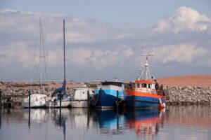 De Skudehavnen in het Deense Aalborg in het noorden van het land